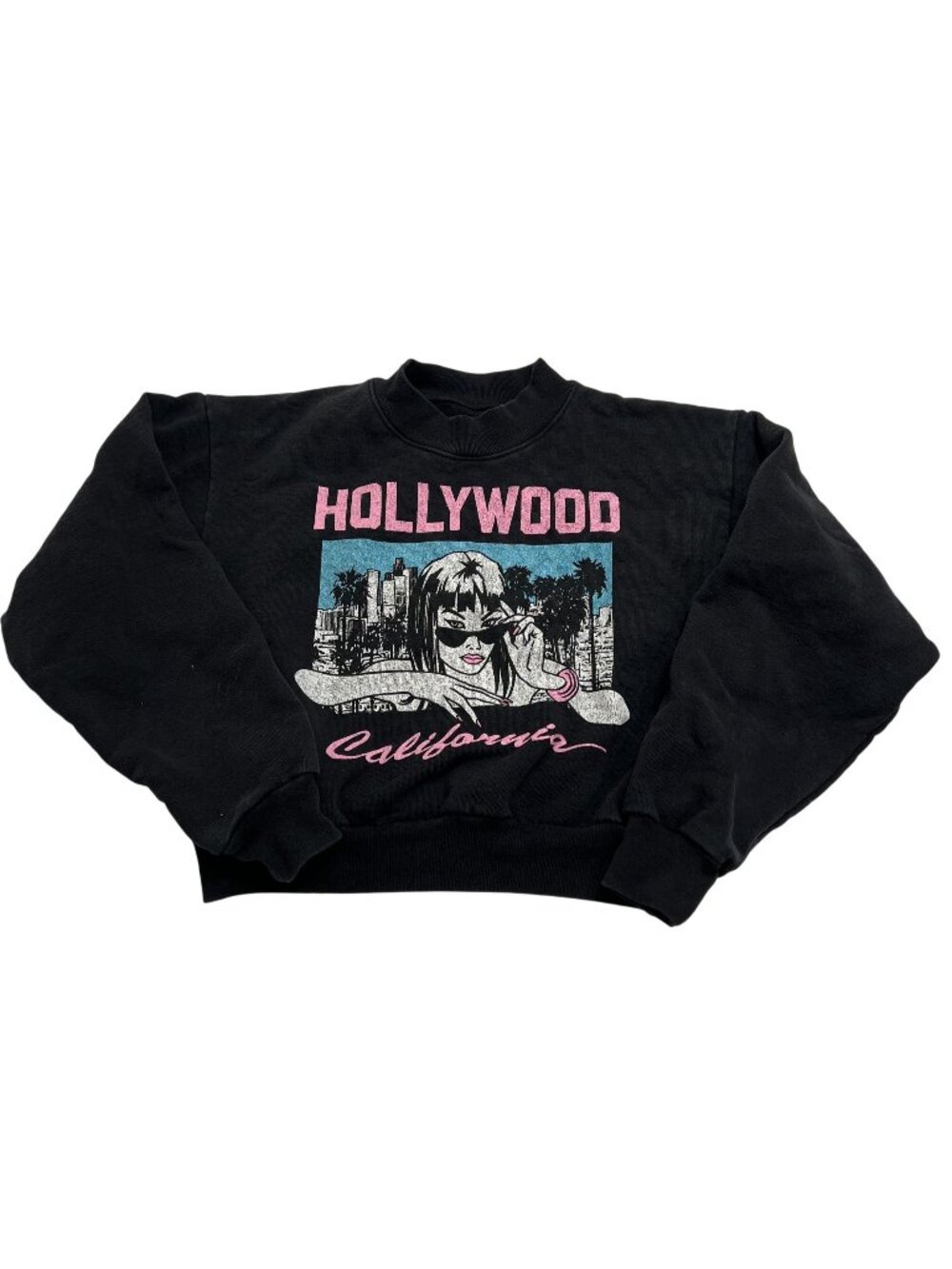 Local Authority Hollywood Sweatshirt in Black
